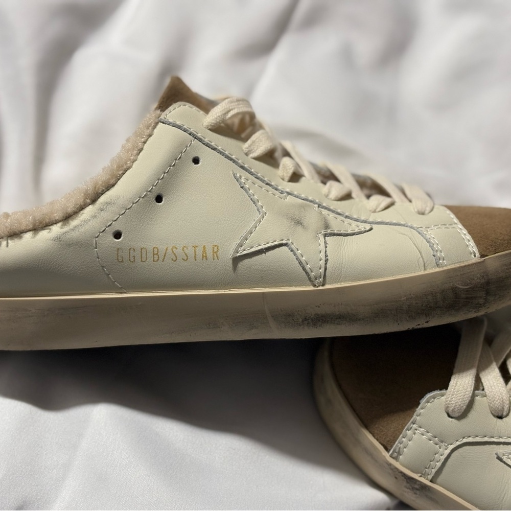 Golden Goose Deluxe Brand White Sneakers